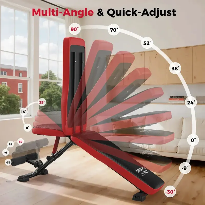 Flybird WB6 Foldable Adjustable Bench, view 2