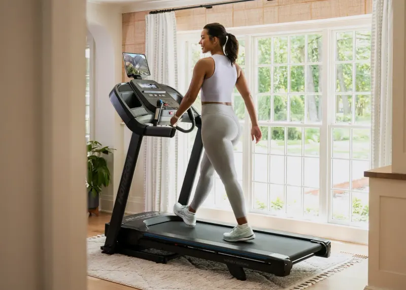 Horizon 7.0 AT Treadmill, view 2