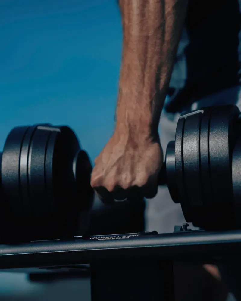 NÜOBELL S 5100 Adjustable Dumbbells, view 3