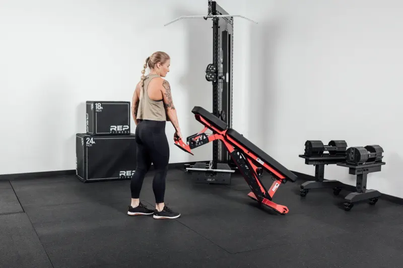 REP Nighthawk Adjustable Bench, view 3