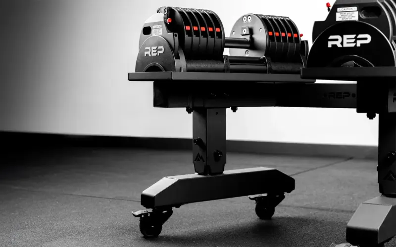 REP QuickDraw Adjustable Dumbbells, view 3