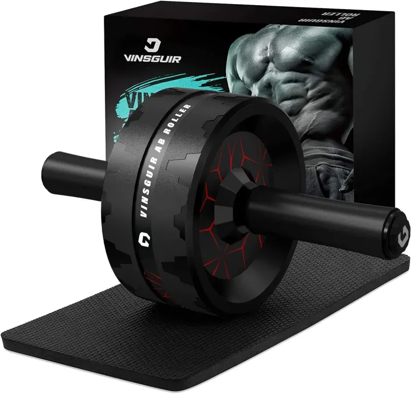 Vinsguir Dual-Wheel Ab Roller